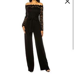Size 12 lace jumpsuit, NWT!